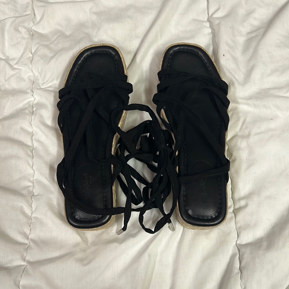 Universal Thread Lace Up Sandals